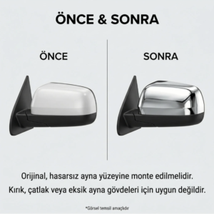 Ford Fiesta Krom Ayna Kapağı 2009 ve Sonrası