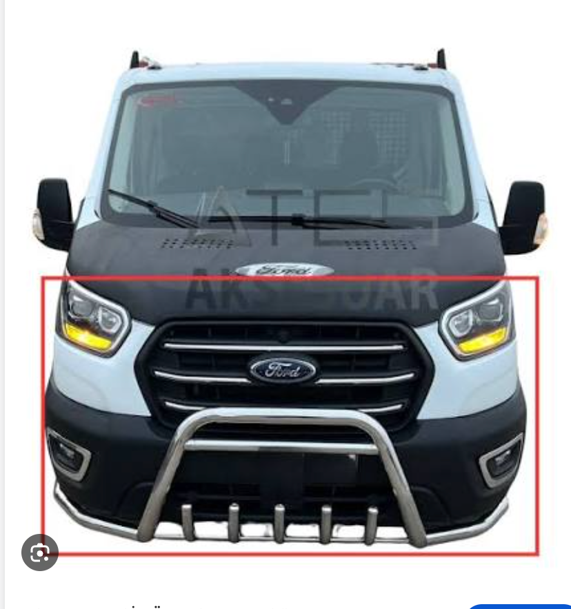 Ford Transit Ön Koruma Krom