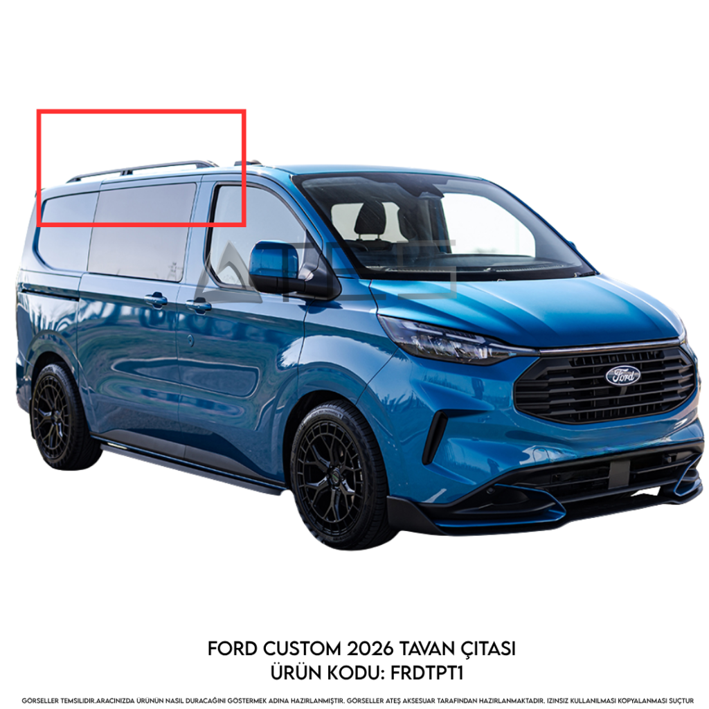 Ford Custom 2026 Tavan Çıtası