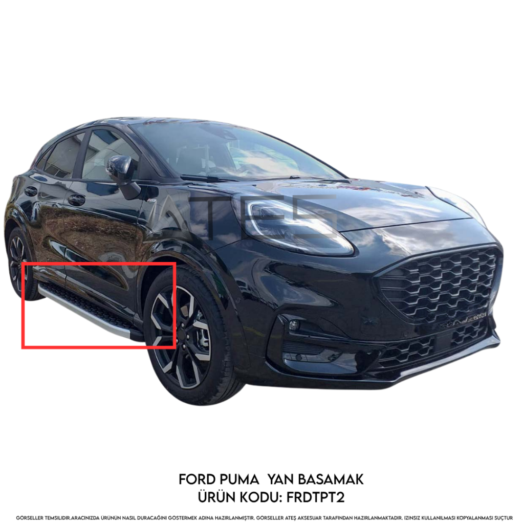 Ford Puma Yan Basamak